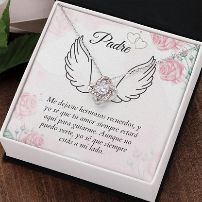 Padre Collar De Memoria Spanish Father Memorial Necklace