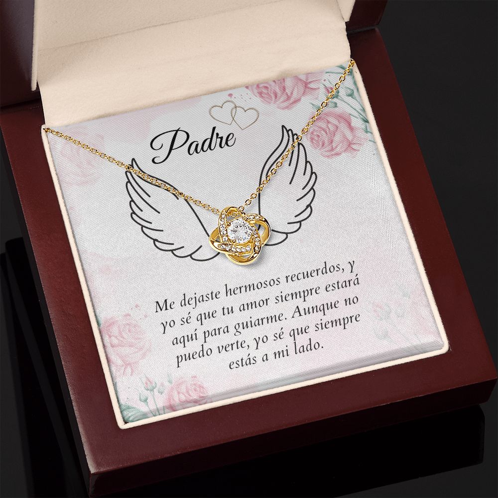 Padre Collar De Memoria Spanish Father Memorial Necklace