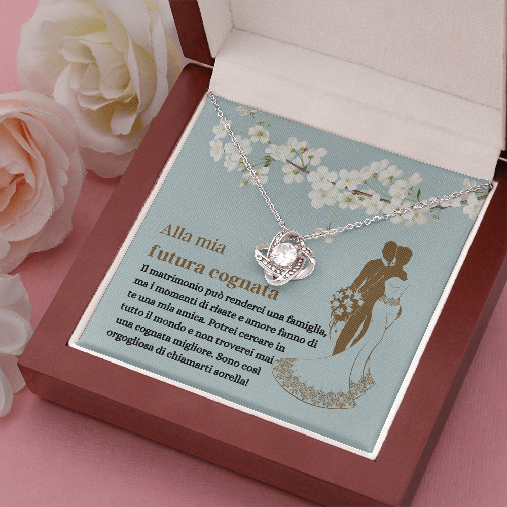 Futura Cognata Collana Italian Future Sister-In-Law Bride Necklace