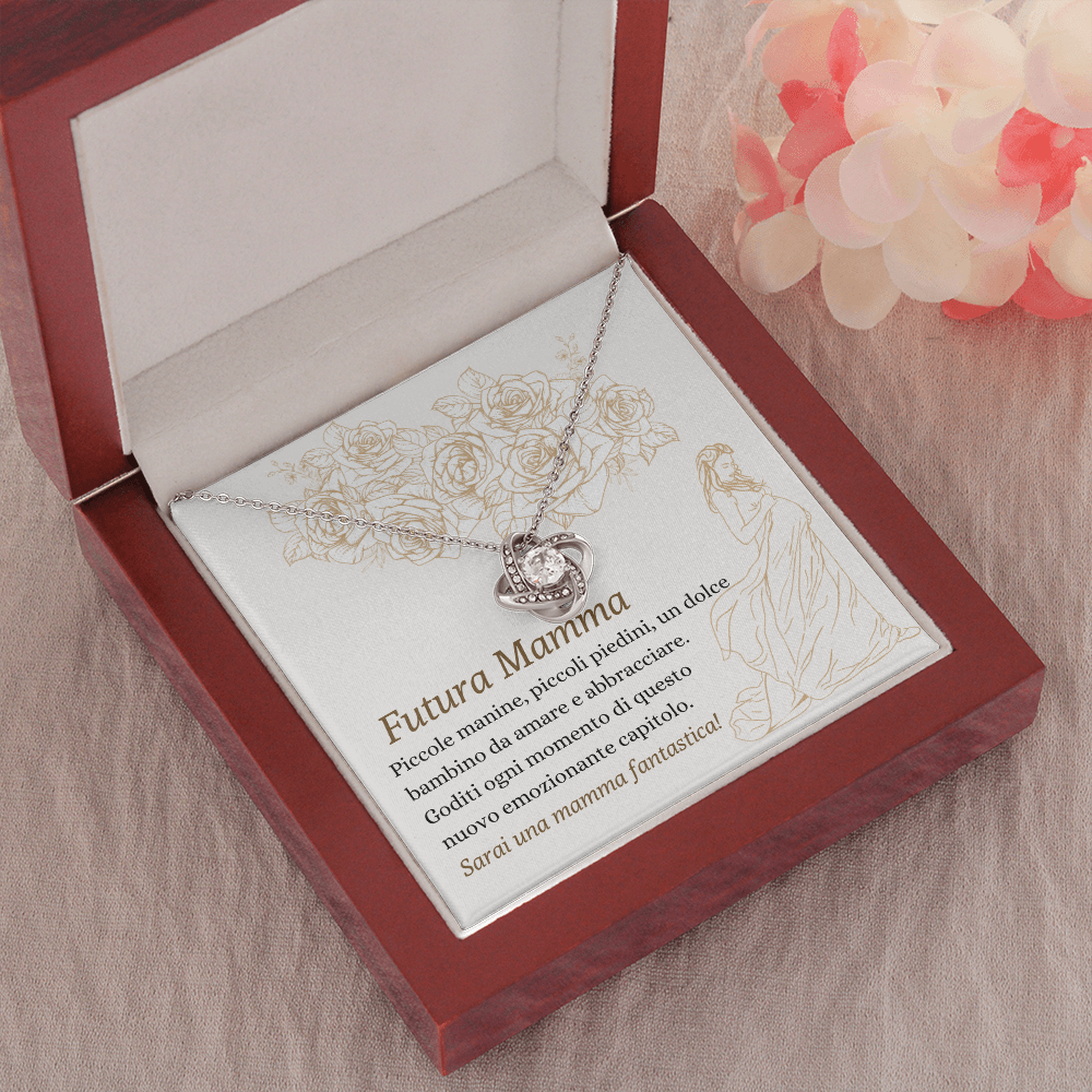 Futura Mamma Collana Regalo Italian Future Mother Mom To Be Necklace